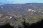 Vista della zona di Seggiano e del Castello di Potentino (21kb)